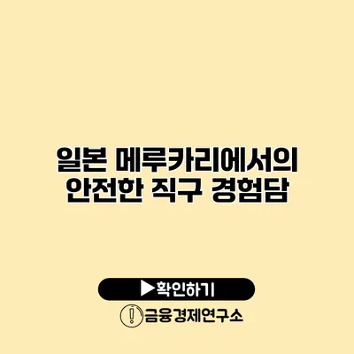 일본 메루카리에서의 안전한 직구 경험담